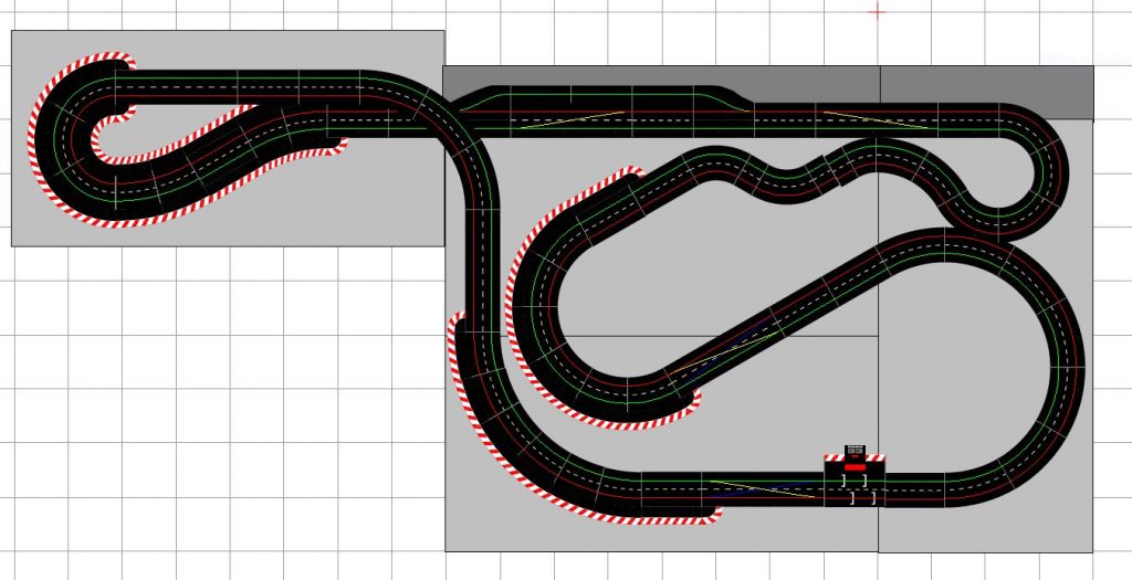 Johnnie Hobby Carrera Slot Car Track and 3D Printing Files